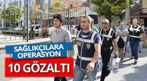 Eskişehir'de FETÖ operasyonu: 10 gözaltı