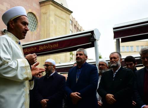 Eskişehir'de Filistin için cenaze namazı kılındı 