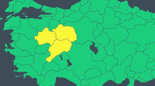 Eskişehir'de flaş sarı alarm!