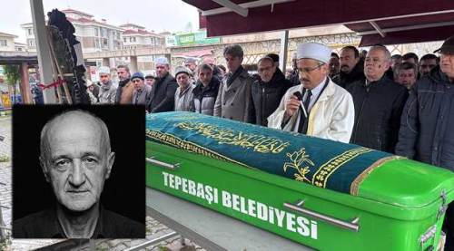 Eskişehir’de gazeteci Ertuğrul Yılmaz son yolculuğuna uğurlandı
