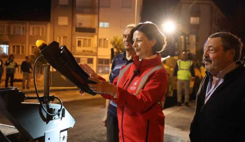 Eskişehir’de gece mesaisi: Büyükşehir ekipleri yol çalışmalarını sürdürüyor