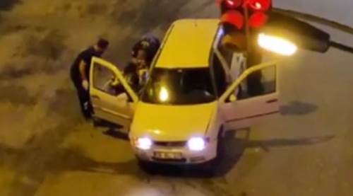 Eskişehir'de gece yarısı korkutan kaza