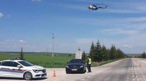 Eskişehir'de gökyüzünden ceza yağdı!