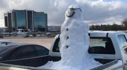Eskişehir'de görenleri şaşırtan "adam"