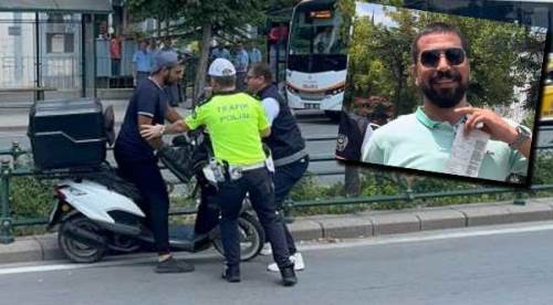 Eskişehir'de görülmemiş pişkinlik polisi de şaşırttı!