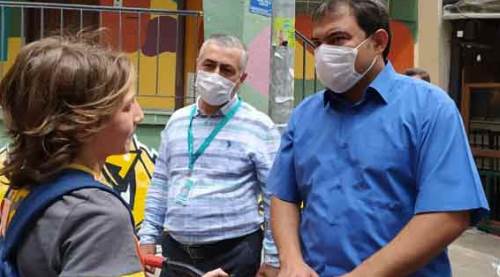 Eskişehir'de güldüren koronavirüs diyaloğu