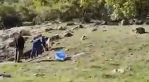 Eskişehir'de gündüz vakti baskın: Anbean kaydedildi!