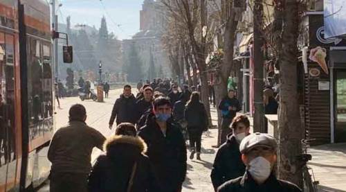 Eskişehir'de güneş yüzünü gösterince...