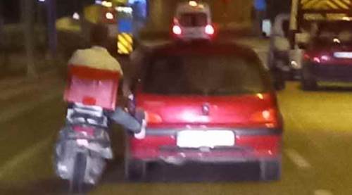 Eskişehir'de günün en çok konuşulan görüntüsü