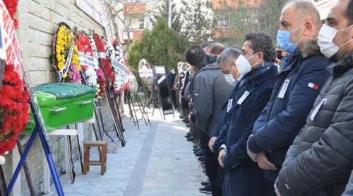 Eskişehir'de Gürsel Yıldız'a veda