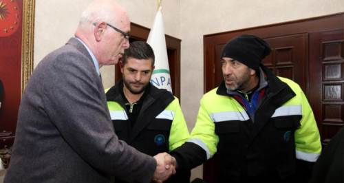 Eskişehir'de gururlandıran harekete Kazım Kurt'tan tebrik