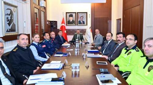 Eskişehir’de güvenlik ve asayiş toplantısı yapıldı