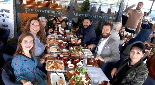 Eskişehir'de güz kahvaltısında buluştular