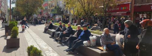 Eskişehir'de güzel havanın keyfini çıkardılar!