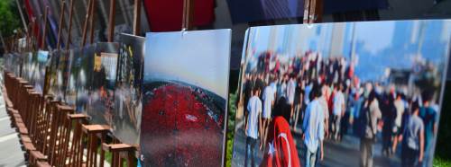 Eskişehir'de hain kalkışmanın unutulmaz anları sergilendi!