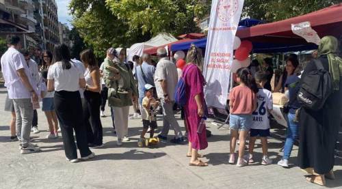 Eskişehir’de Halk Sağlığı Haftası etkinliklerine yoğun ilgi