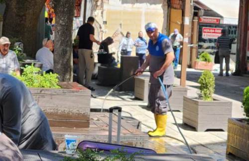 Eskişehir'de Hamamyolu’nda hijyen mesaisi