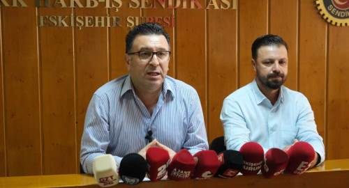 Eskişehir'de Harb-İş'ten istifa çağrısı!