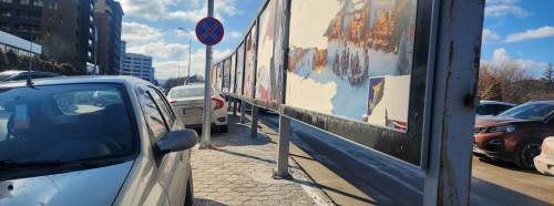 Eskişehir’de hastane çevresi araçlara teslim