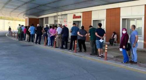 Eskişehir’de hastanelerde aşı kuyruğu!