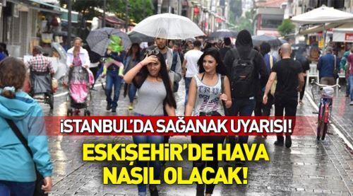 Eskişehir'de hava durumu 16.8.2017