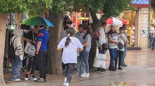 Eskişehir'de hava durumu vatandaşı bu hale getirdi!