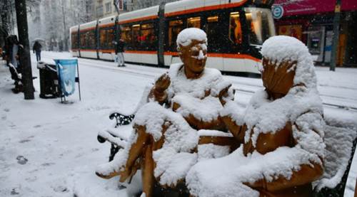 Eskişehir'de hava durumunda korkunç değişim: 1 yıl önce...