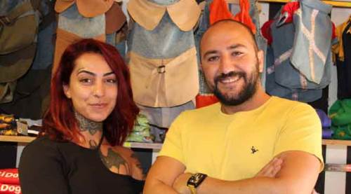 Eskişehir'de havalar soğudu, onların da kıyafeti değişti!
