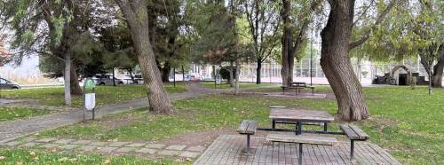 Eskişehir’de havalar soğudu, parklar boş kaldı