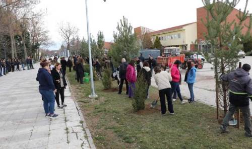 Eskişehir'de hayatını kaybeden anne ve kızı için özel anma töreni
