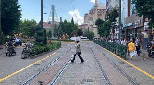 Eskişehir'de Haziran ayında alışılmadık görüntüler!