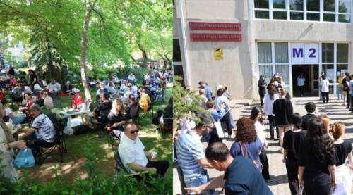 Eskişehir'de hem içeride, hem dışarıda büyük heyecan...