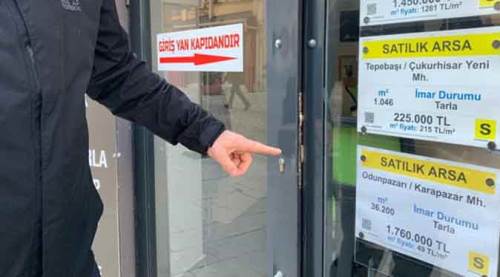 Eskişehir’de hırsızlar özel kilit sistemine takılınca...