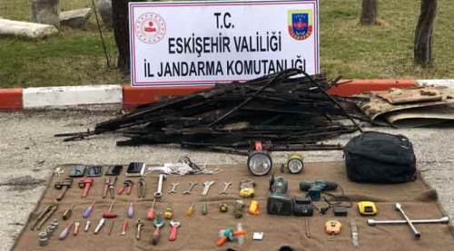 Eskişehir'de hırsızlar suç üstü yakalandı 