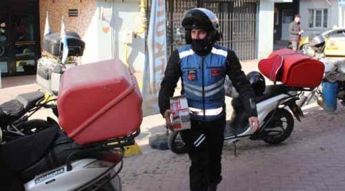 Eskişehir'de hırsızlar yemek siparişlerine dadandı