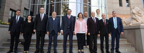 Eskişehir’de Hisarcıklıoğlu’ndan Başkan Ünlüce’ye ziyaret