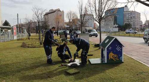 Eskişehir’de içleri ısıtan görüntüler