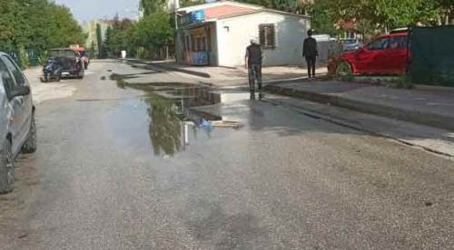 Eskişehir'de iki gündür sokakları bu halde
