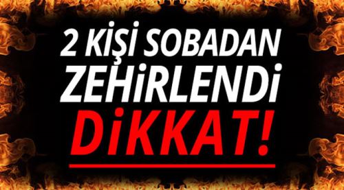 Eskişehir'de iki kişi sobadan zehirlendi
