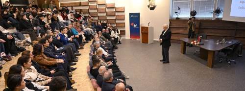 Eskişehir’de iletişim zirvesi: Ali Saydam öğrencilerle buluştu