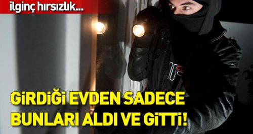 Eskişehir'de ilginç bir hırsızlık!