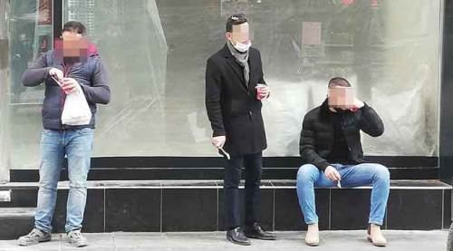 Eskişehir'de ilginç görüntüler: Karnı acıkan...