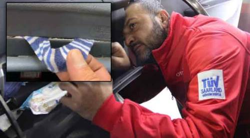 Eskişehir'de inanılmaz olay: Hava yastığından iç çamaşırı çıktı!