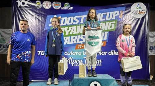 Eskişehir'de İnönü Belediyesi'nin sporcusu Ecrin Nur Avcı'dan büyük başarı