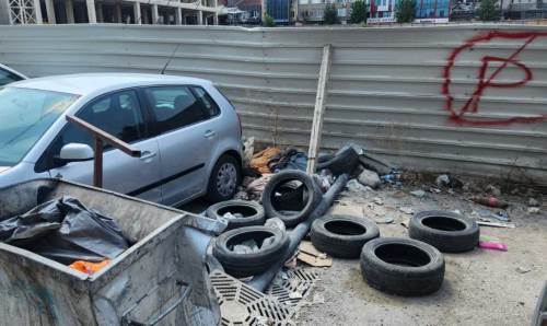 Eskişehir’de inşaat alanları çevresinde çöp kirliliği artıyor