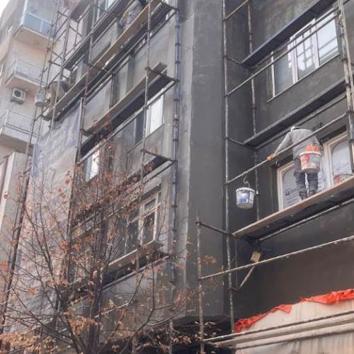 Eskişehir'de inşaat işçileri önlemsiz çalıştılar