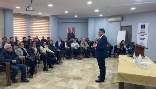 Eskişehir'de inşaat mühendislerine deprem semineri