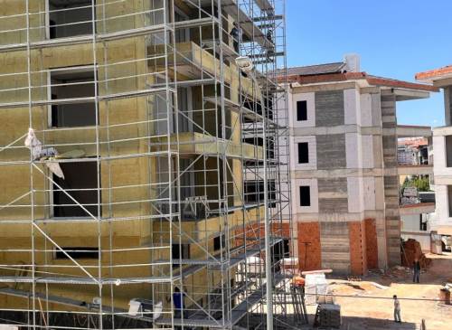 Eskişehir’de inşaatta tehlikeli çalışma: Önlem yok, risk çok