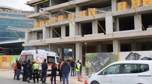 Eskişehir'de iş kazası ! İnşaattan düştüler