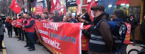 Eskişehir'de işçi tepkisi sokağa taştı: HAVI Lojistik’te kriz derinleşiyor!
